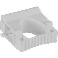Lot de 5 Support mural hygiénique - Clip Grip - 8,3cm - Blanc - Image principale