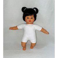 Bébé asiatique fille corps souple avec cheveux - Les pluminis