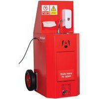 Lave main autonome Scrubkart eau chaude - Armorgard