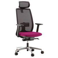 Fauteuil tissu avec têtière et pied alu Oregon thumbnail image 2