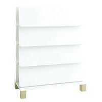 Caisson présentoir Confetti avec pieds - blanc - Image principale