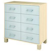 Armoire basse Confetti avec pieds et 8 tiroirs