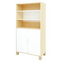 Bibliothèque Confetti avec pieds - étagères et 2 portes pleines - Image 3