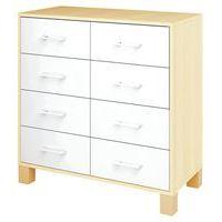 Armoire basse Confetti avec pieds et 8 tiroirs thumbnail image 3