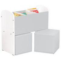 Bac à livres et poufs Confetti - Image 2