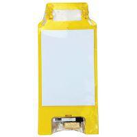 Chevalet avec message effaçable blanc / jaune - Novap thumbnail image 3