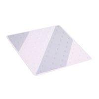 Lot de 5 Dalle podotactible gris/blanc - Novap - Image principale