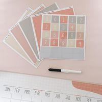 Calendrier mural magnétique, planning annuel thumbnail image 2