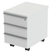 Caisson Mobile 3 tiroirs 43 x 60 ht 59 cm Blanc - Image principale