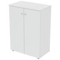 Armoire Portes Battantes 80 x 45 ht 110 cm Blanc - Image principale