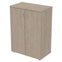Armoire mi haute portes battantes largeur 80 cm - Image 3