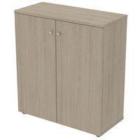 Armoire mi haute portes battantes largeur 100 cm - Image 3
