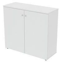 Armoire mi haute portes battantes largeur 120 cm thumbnail image 3