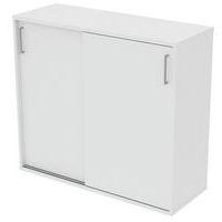 Armoire mi haute portes coulissantes largeur 120 cm - Image 3