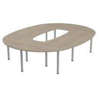 Table de réunion Tubo Ovale
