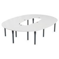 Table de réunion Noga ovale - Image 4