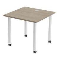 Table de réunion Tubo à roulettes 80 x 80 cm thumbnail image 9