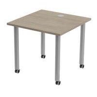 Table de réunion Tubo à roulettes 80 x 80 cm thumbnail image 6