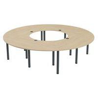 Table de réunion Tubo en couronne - Image 4