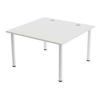 Table de réunion Tubo carrée 120 x 120 cm - Image 5