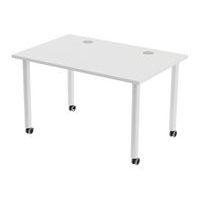 Table de réunion Tubo à roulettes 120 x 80 cm - Image 2