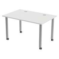 Table de réunion Tubo à roulettes 120 x 80 cm thumbnail image 6