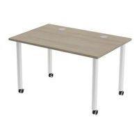 Table de réunion Tubo à roulettes 120 x 80 cm thumbnail image 5