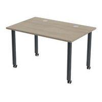 Table de réunion Tubo à roulettes 120 x 80 cm thumbnail image 9