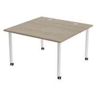 Table de réunion Tubo à roulettes 120 x 120 cm thumbnail image 8