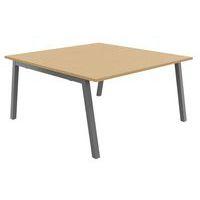 Table de réunion carrée 4 pieds Partage thumbnail image 7