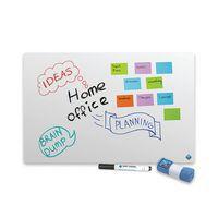 Tableau blanc émaillé 100x100 cm Home Office - Smit Visual - Image 2