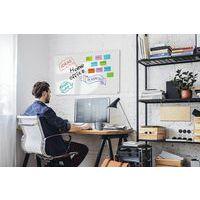 Tableau blanc émaillé 100x100 cm Home Office - Smit Visual thumbnail image 4