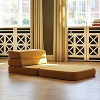 Klip Klap fauteuil convertible 1 coussin moutarde-KlipKlap - Image 2