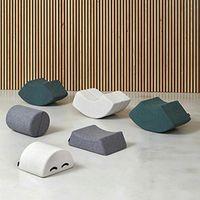 Klip Klap pouf Jupe bleu gris-KlipKlap - Image 2