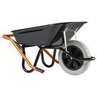 Brouette AKTIV ERGO-COMPACT peinte à roue increvable - Image principale