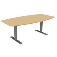 Bureau forme tonneau hauteur réglable électrique EVO thumbnail image 2