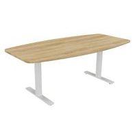 Bureau forme tonneau hauteur réglable électrique EVO thumbnail image 14