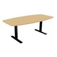 Bureau forme tonneau hauteur réglable électrique EVO thumbnail image 8