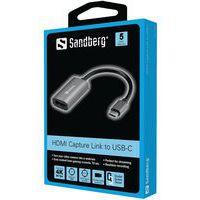 Boîtier de capture HDMI vers USB-C - Sandberg thumbnail image 2