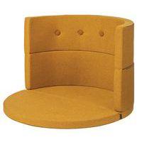 Klip Klap canapé structure mousse ronde pliable moutarde-KlipKlap - Image principale