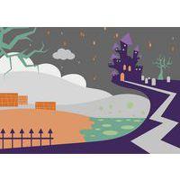Etui de 12 planches gommettes Halloween thumbnail image 2