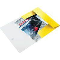 Lot de 10 Chemise 3 rabats en polypropylène Leitz Wow jaune thumbnail image 3