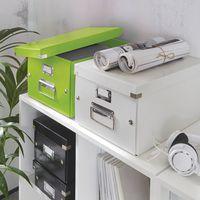 Lot de 6 Boîte de rangement modèle moyen Click & Store - vert - Leitz thumbnail image 2