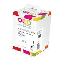 Cartouche d'encre compatible Brother LC223 BCMY - Pack de 4 - OWA