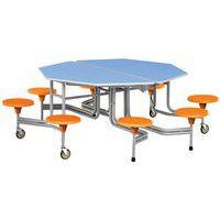 Table mobile octogonale 8 assises - Sico