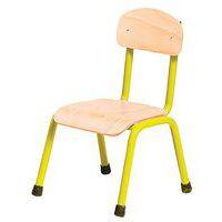 Chaise Karolek T0 bouleau/jaune - Image principale