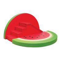 Escalier toboggan en mousse - pastèque - Image principale
