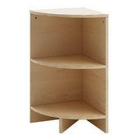Meuble d'angle extérieur 1 étagère bouleau