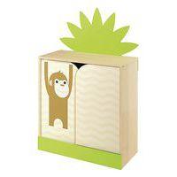 Meuble droit portes coulissantes - singe
