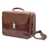 Mallette Elite Bags Cuir Deluxe Doctor marron - Image principale